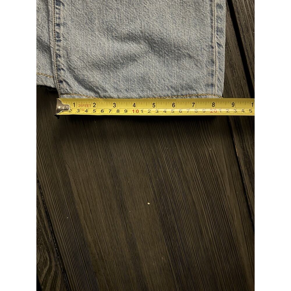 Indigo Palms‎ Size 36 X 32 Women's Jeans Cropped Mid Rise Soft Light Indigo Blue - Picture 10 of 13